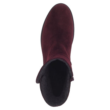 Womens Gabor 8015 Ankle Boots - Mulberry
