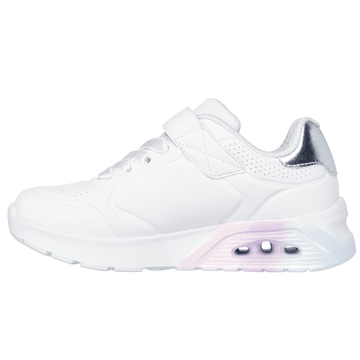 Girls Skechers Uno Lite 2.0 Vivid Trainers - White Multi