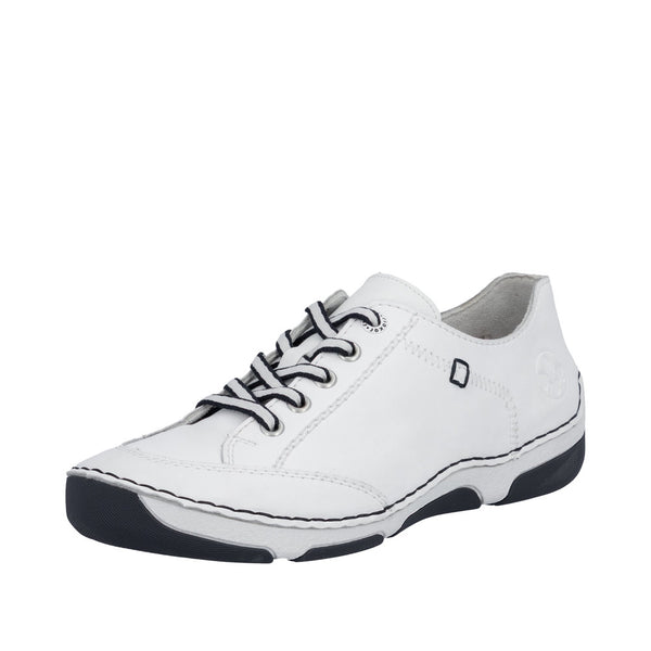 Womens Rieker 55901 White Trainers - White