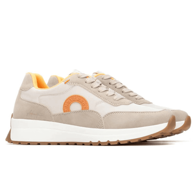 Womens Refresh 175054 Wedge Trainers - Beige