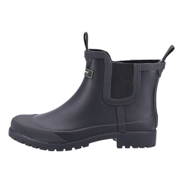 Womens Cotswold Blenheim Ankle Wellingtons - Black