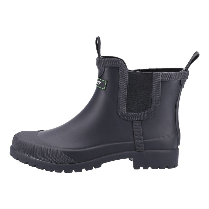Womens Cotswold Blenheim Ankle Wellingtons - Black