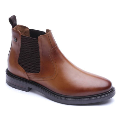 Mens Base London Smith Tan Chelsea Boots - Tan