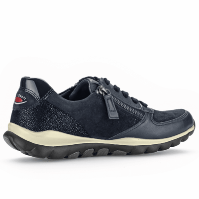 Womens Gabor Rolling Soft 76.968 Walking Trainers - Navy