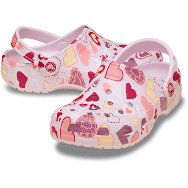 Toddler Crocs Hearts Classic Clogs - Hearts