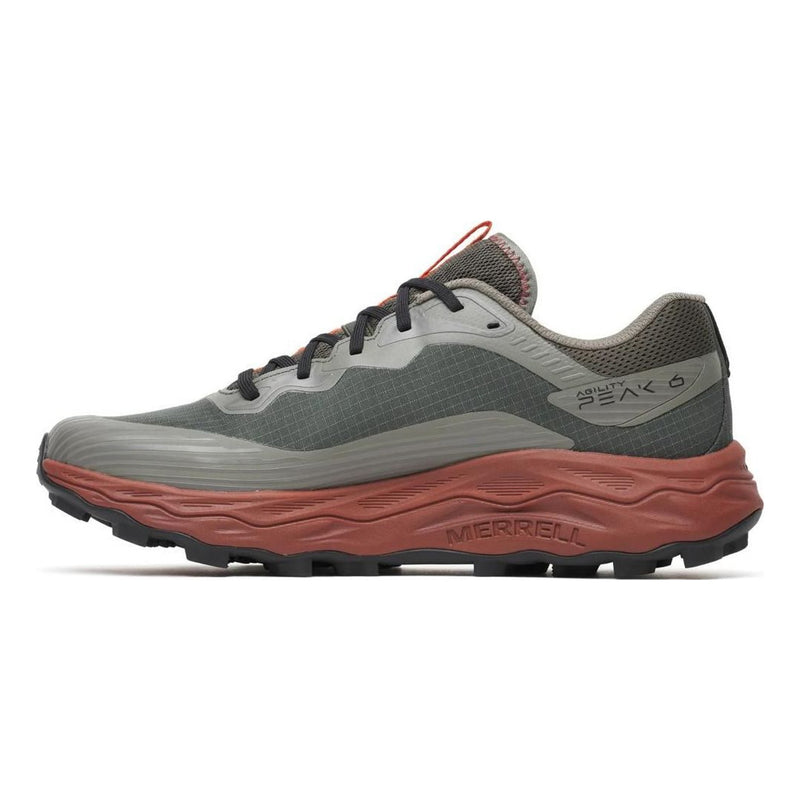 Mens Merrell Agility Peak 6 GTX Beluga Waterproof Trainers - Beluga