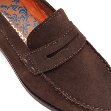 Mens Base London Slate  Loafers - Brown