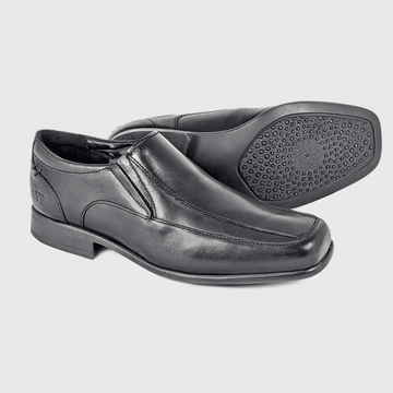 AV8 By Dubarry Kal Junior Boys Slip On Shoes - Black