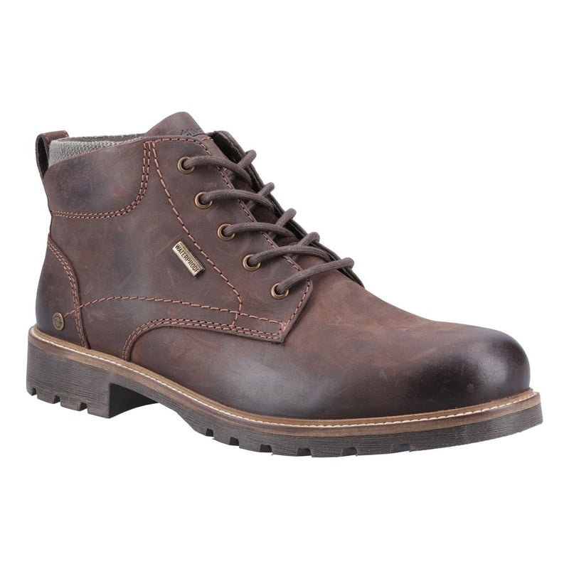 Mens Cotswold Moreton Brown Work Boots - Brown