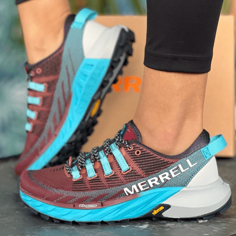 Womens Women Merrell Agility Peak 4 Running Trainers