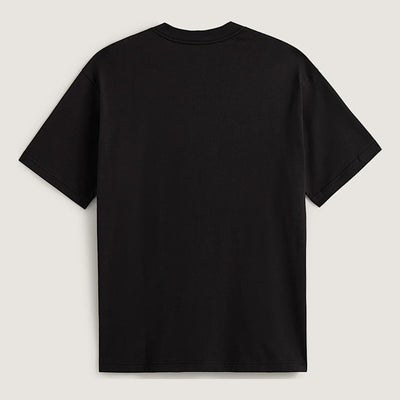 Mens Vans Left Chest II Logo Loose Short Sleeve T-Shirt - Black