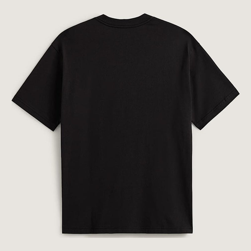 Mens Vans Left Chest II Logo Loose Short Sleeve T-Shirt - Black