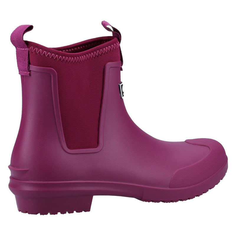 Womens Cotswold Grosvenor Berry Wellingtons - Berry