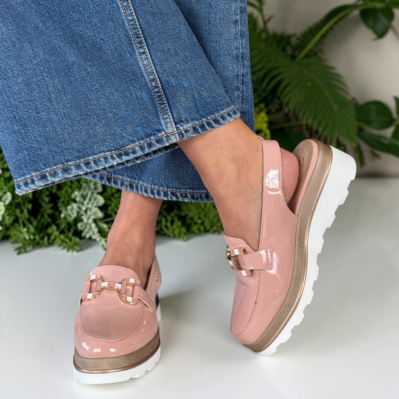 Womens Kate Appleby Hawkfield Slingback Platform Shoes - Blush