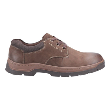 Mens Cotswold Thickwood Brown Casual Lace-up Shoes - Brown
