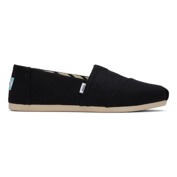 Womens Toms Alpargata Espadrilles - Black