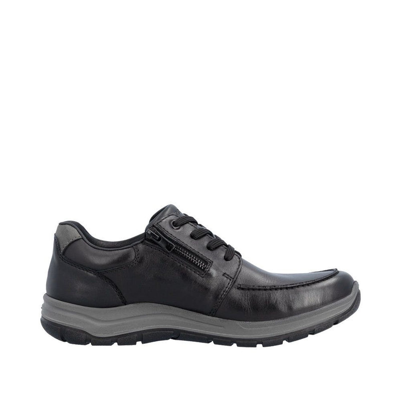 Mens Rieker 03607 Casual Lace-up Shoe - Black