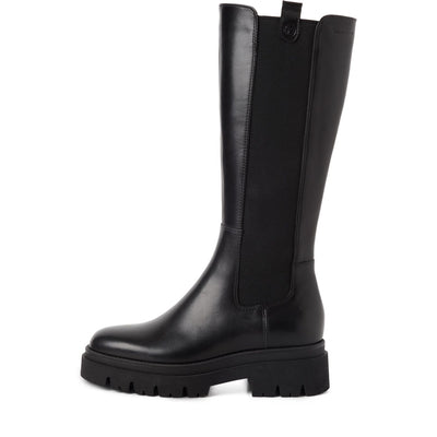 Womens Tamaris 25608 Long Boots - Black
