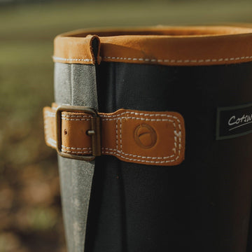 Mens Cotswold Stratus Green Wellingtons - Green