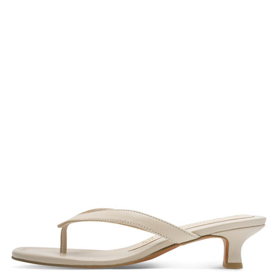 Womens Marco Tozzi 27210 Heeled Sandals - Cream