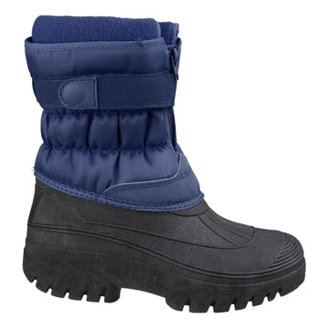 Womens Cotswold Chase Waterproof Snow Boots - Navy