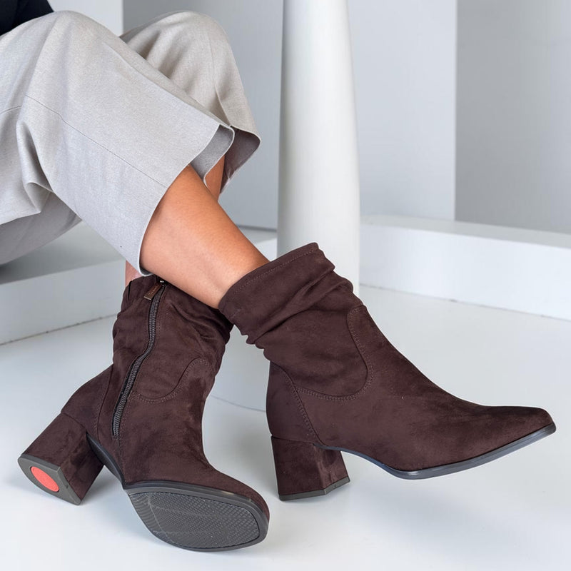Womens Tamaris Comfort 85301 Ankle Boots - Mocca