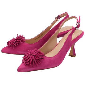 Womens Lotus ULS620 Caterina Slingback Court Delfina Shoes - Pink