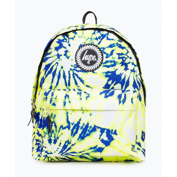 Kids Hype Yellow Tye Dye 18 litres Backpack - Yellow Tye Dye