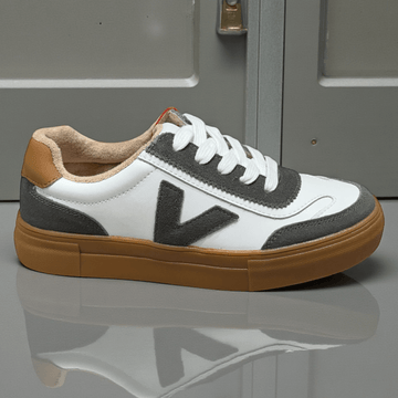 Womens Drilleys Eighty Trainers - Smokescreen