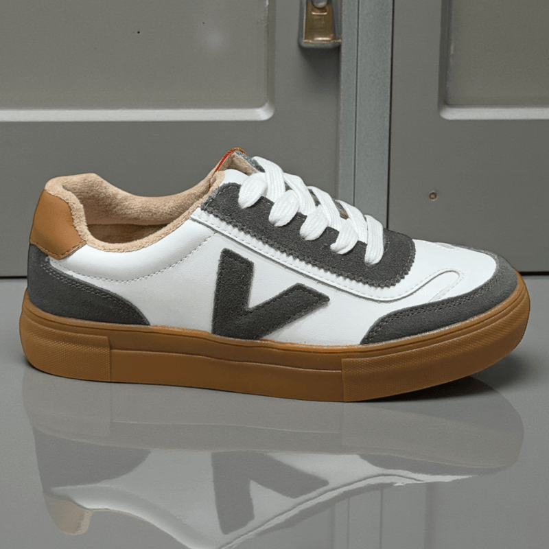 Womens Drilleys Eighty Trainers - Smokescreen