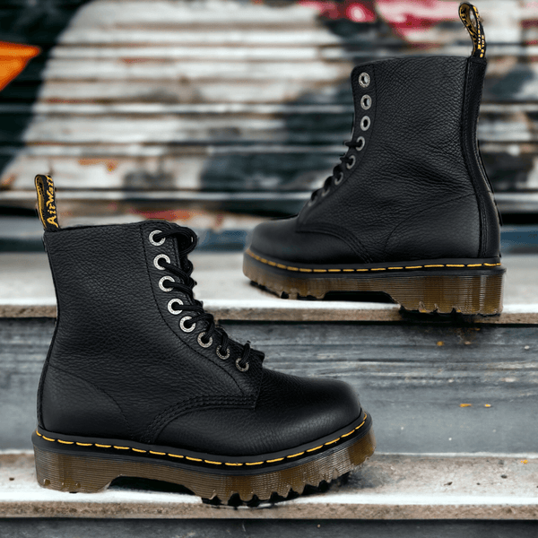 Mens Dr Martens 1460 Pascal Bex Pisa Leather Boots - Black