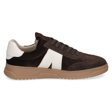 Womens Caprice 23608 Dark Brown Combi Trainers - Dark Brown Combi