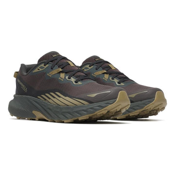 Mens Merrell Agility Trail Coal Waterproof Trainers - Coal