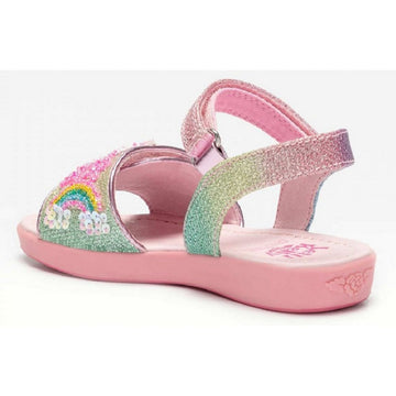 Lelli Kelly Girls Unicorn Velcro Sandals - Pink