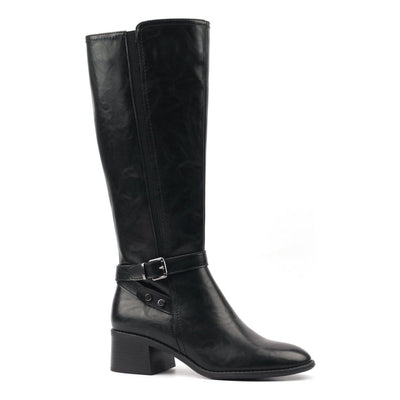 Womens Lunar Sindy Long Boots - Black