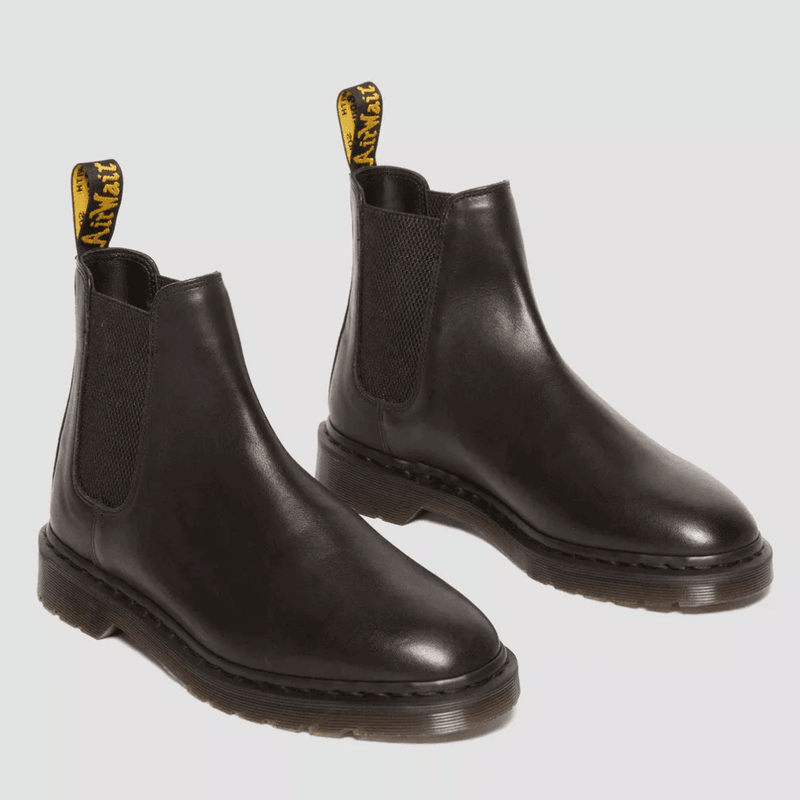 Mens Dr Martens Graeme Analine Leather Chelsea Boots- Black - Black