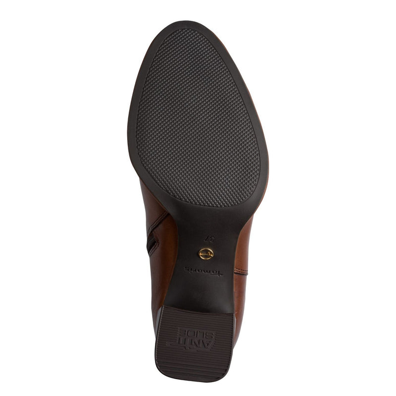 Womens Tamaris 25547 Long Boots - Cognac