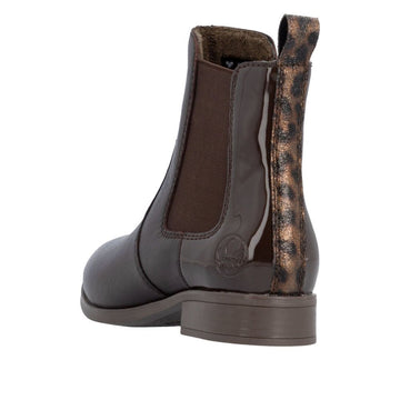 Womens Rieker 77094 Boots - Mocha