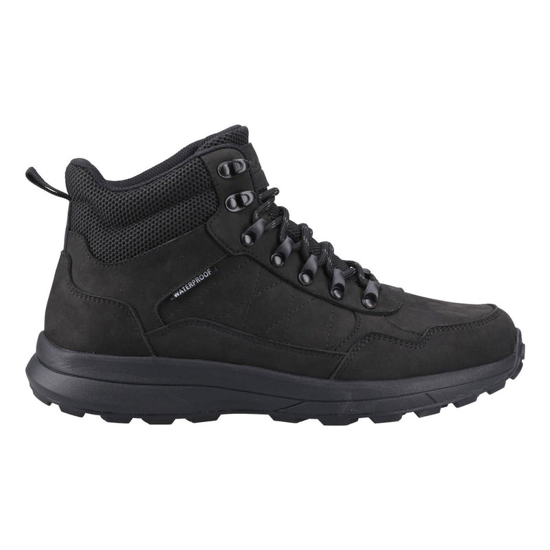 Mens Cotswold Oddington Nubuck Hiking Boots - Black