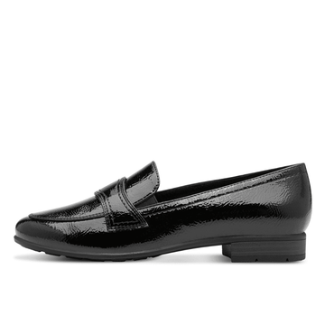 Womens Jana 24267 Loafers - Black Patent