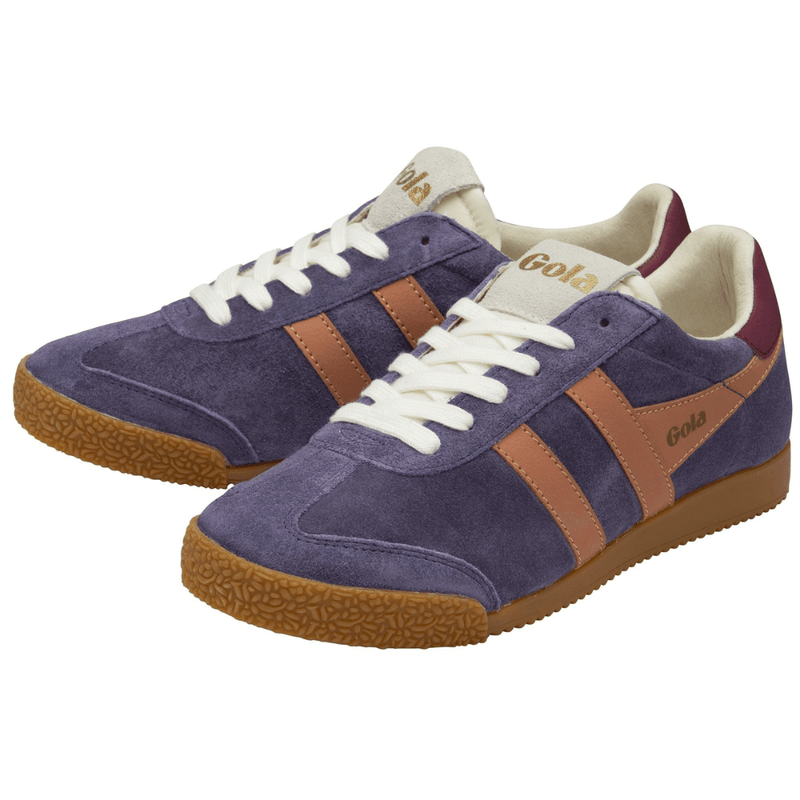 Womens Gola Elan Trainers - Plum