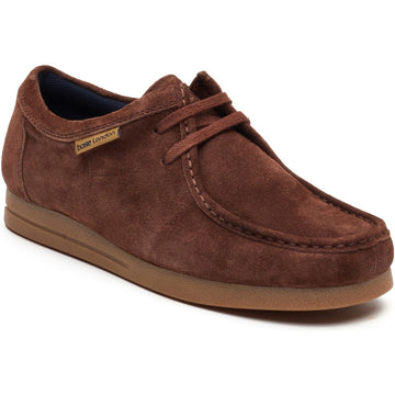 Mens Base London Koko Casual Lace-up Shoes - Brown