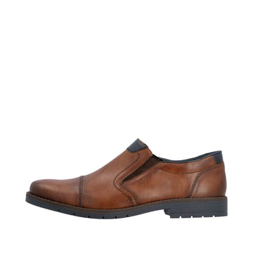 Mens Rieker 13950 Almond Casual Slip-On Shoe - Almond