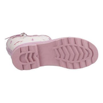 Womens Cotswold Wildflower Tall Pink Wellingtons - Pink