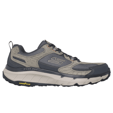 Mens Skechers D'Lux Pro Trainers - Taupe Multi