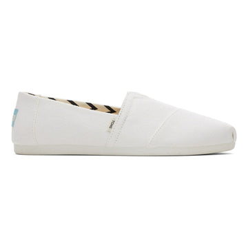 Womens Toms Alpargata Espadrilles - White