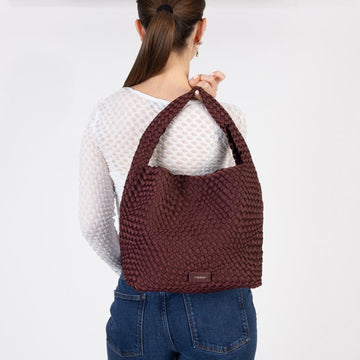 Womens Rieker H1044 Occasion Bag - Burgundy