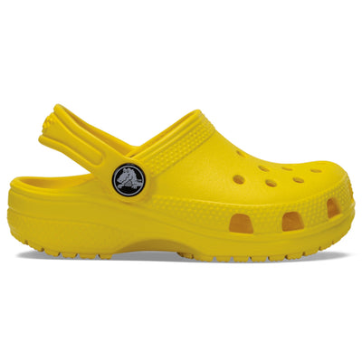 Junior Crocs Classic Clogs - Lemon