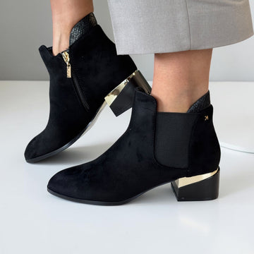 Womens Kate Appleby Acle Schwarz Ankle Boots - Schwarz