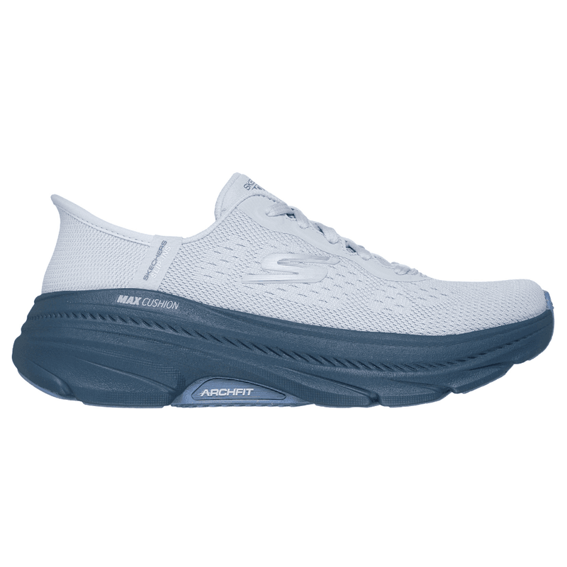 Womens Skechers Slip-ins: Max Cushioning Arch Fit Trainers - Slate